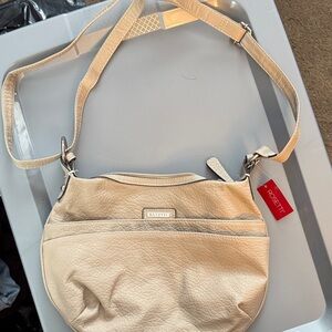 Rosetti Beige Crossbody Bag